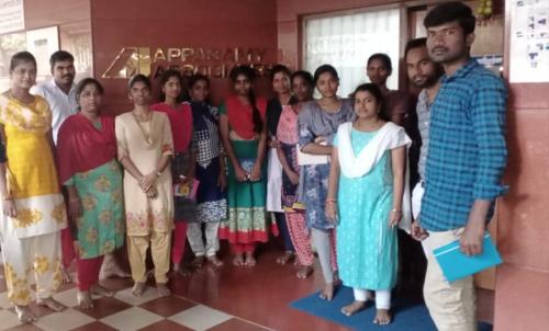 Appasamy Associates - Training group picture
