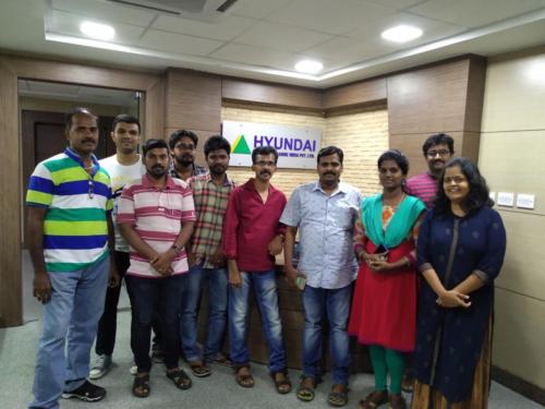 Hyundai 1st Batch - Advanced Excel Corporate Training